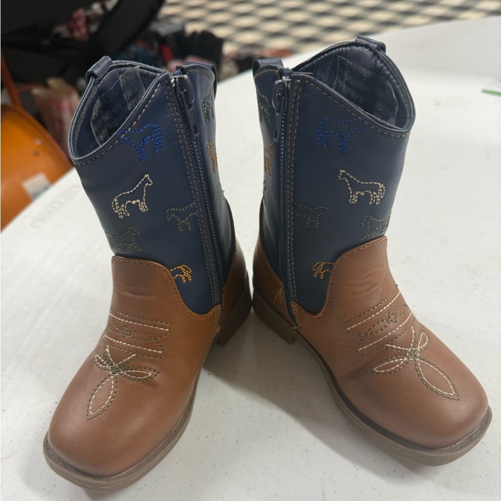 Pawz Toddler Boys Cowboy Boots